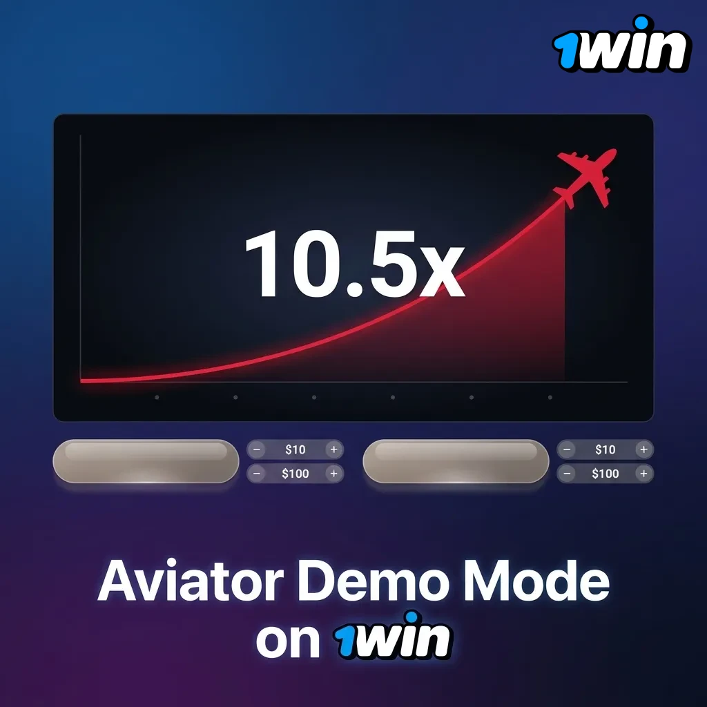 Practice Aviator game on 1win in demo mode with virtual currency to learn multipliers and cash-out strategies risk-free.