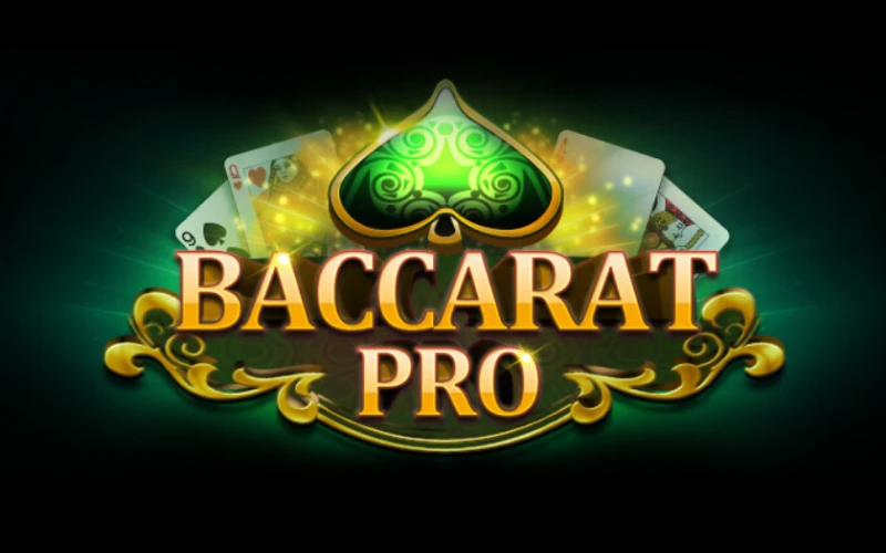 ابدأ بلعب لعبة Baccarat Pro على موقع 1win الإلكتروني.